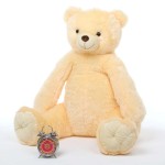 4 Feet Fat and Huge Peach Tummy Teddy Bear